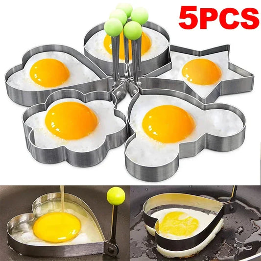 Heart-Shaped Egg and Pancake Mold