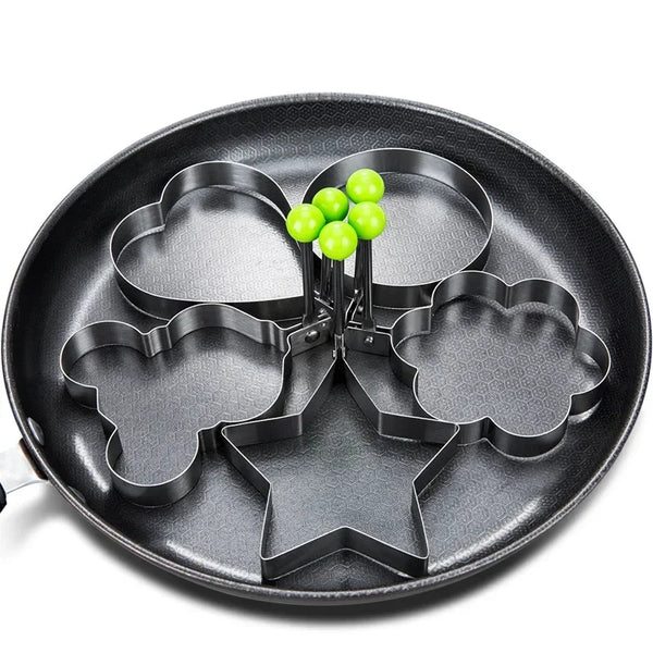 Heart-Shaped Egg and Pancake Mold