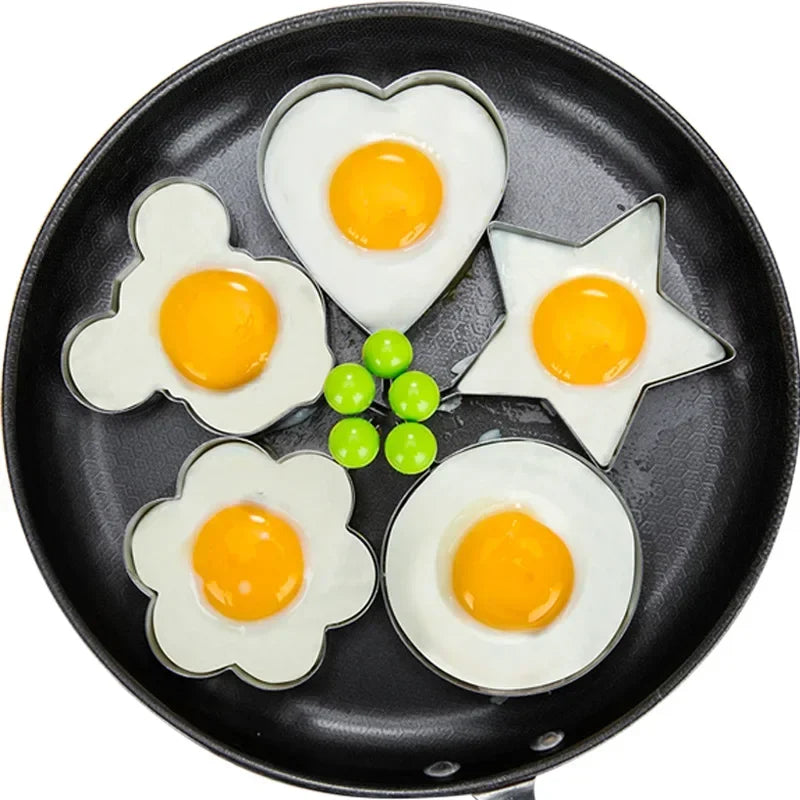 Heart-Shaped Egg and Pancake Mold