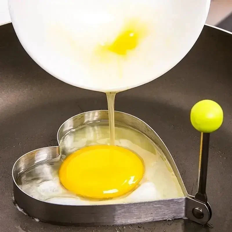 Heart-Shaped Egg and Pancake Mold