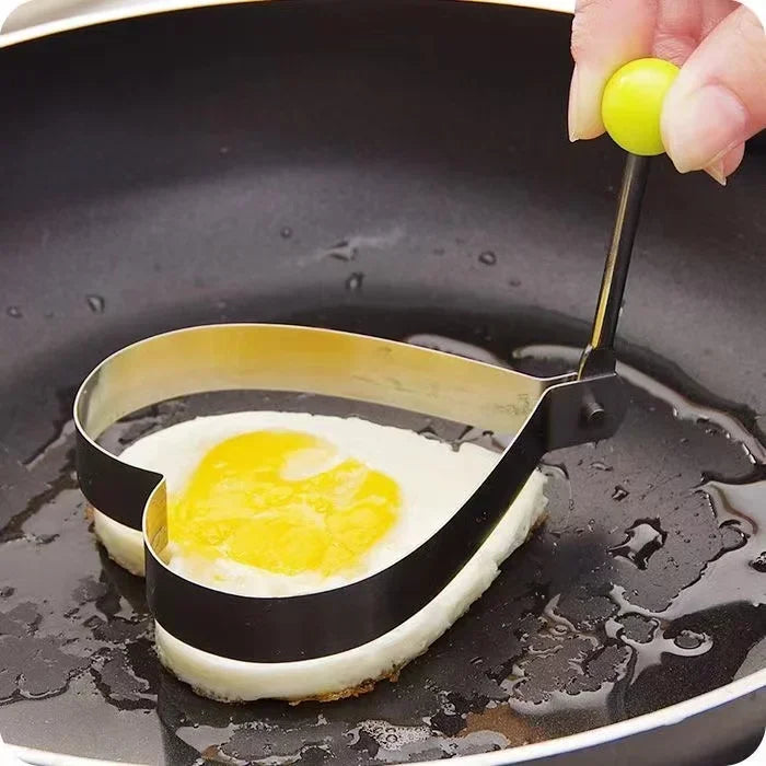 Heart-Shaped Egg and Pancake Mold