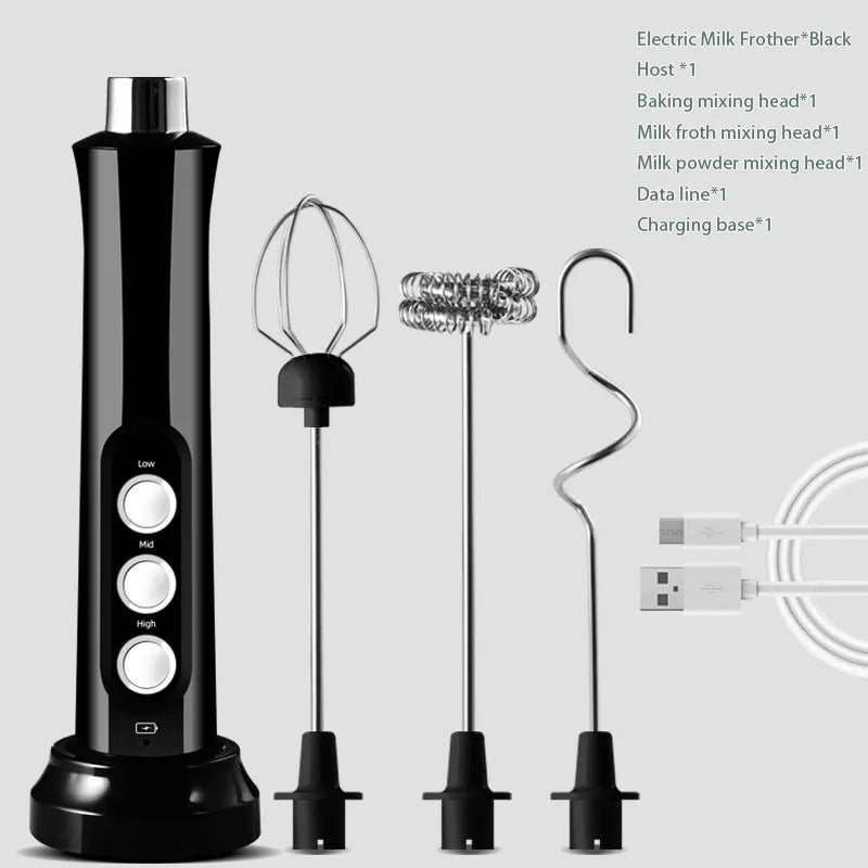 Electric Milk Frother — Café Foam at Home