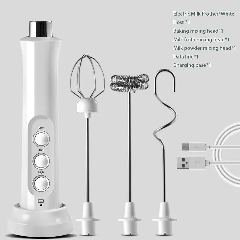 Electric Milk Frother — Café Foam at Home