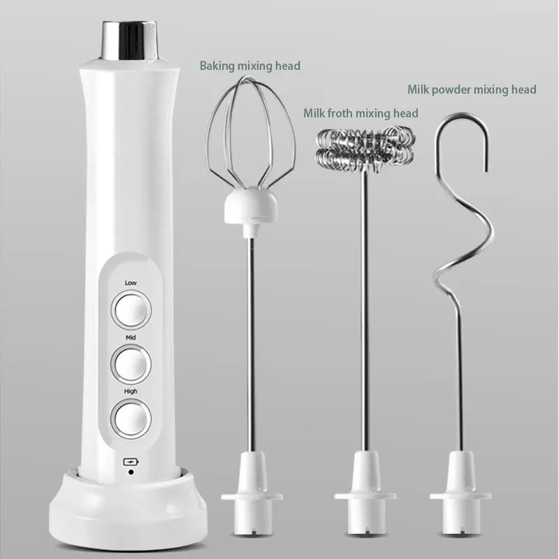 Electric Milk Frother — Café Foam at Home