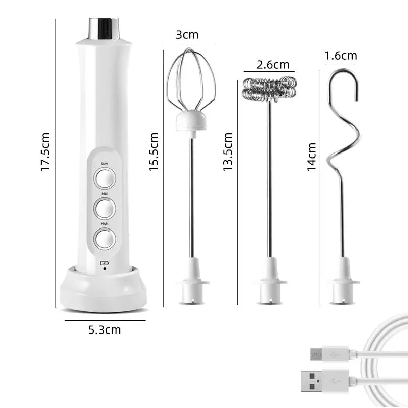 Electric Milk Frother — Café Foam at Home